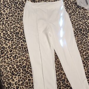 Elegant White Women's Pants